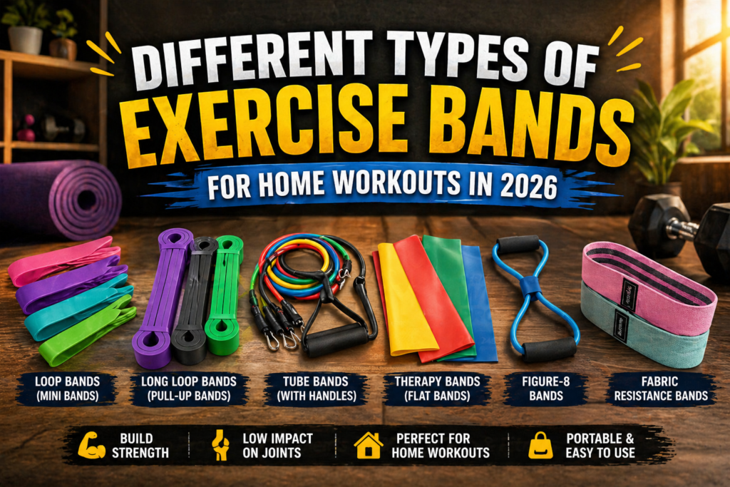 Different Types of Exercise Bands for Home Use (2026)