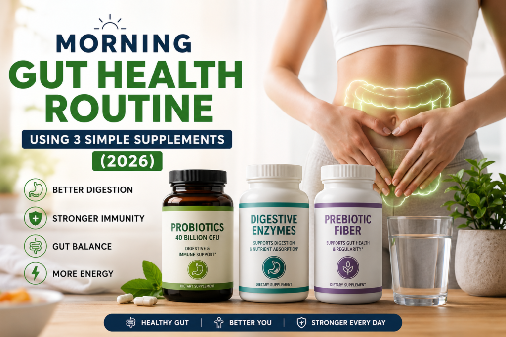 Morning Gut Health Routine Supplements (2026)