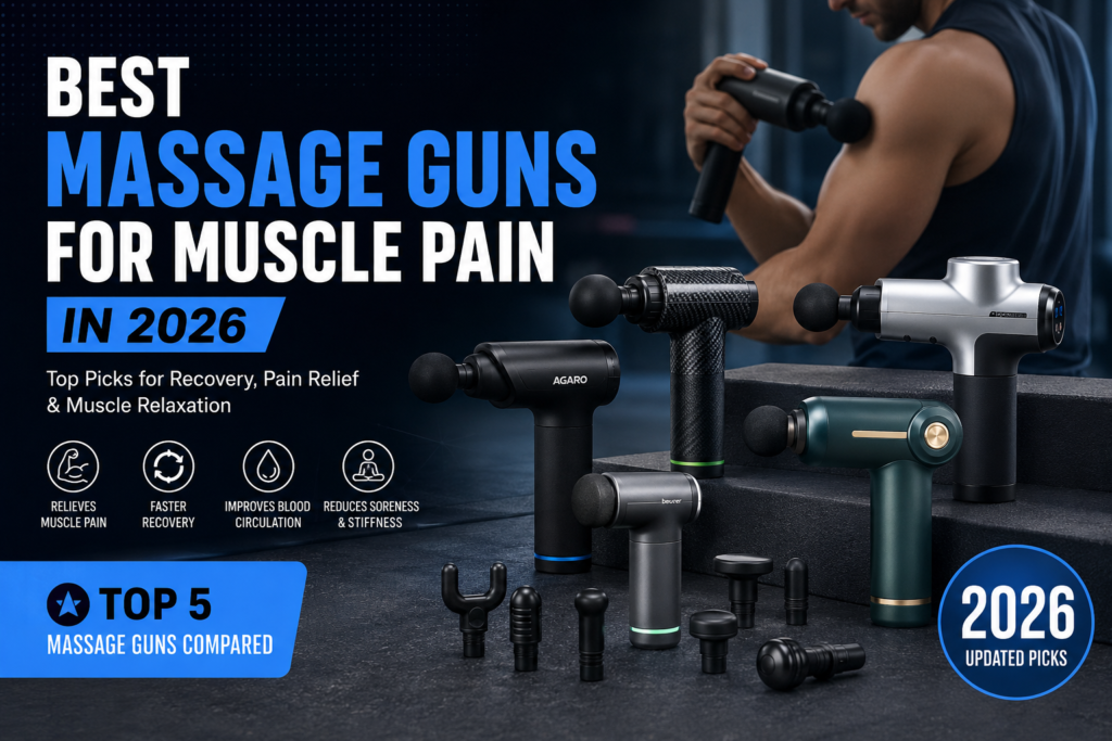 Best Massage Guns for Muscle Pain in 2026