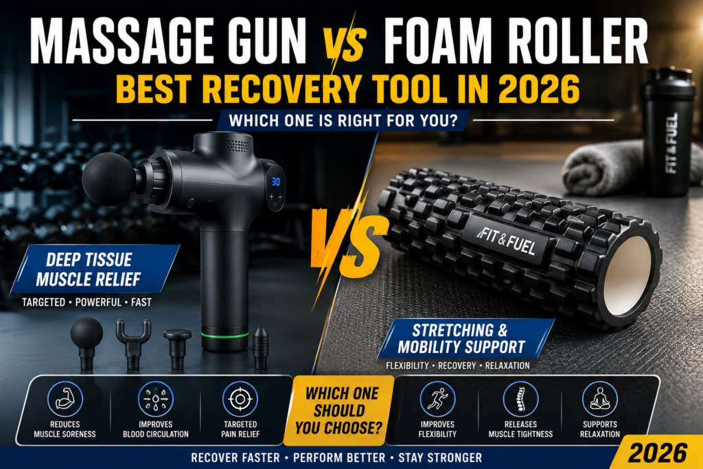 Massage Gun vs Foam Roller Best Recovery Tool in 2026