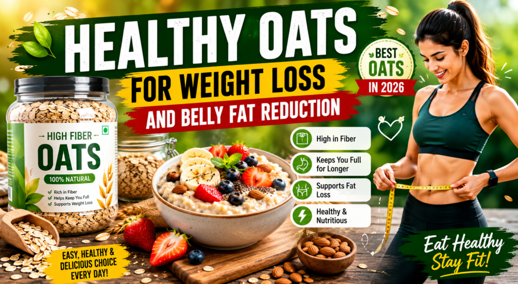 Healthy Oats for Weight Loss and Belly Fat Reduction