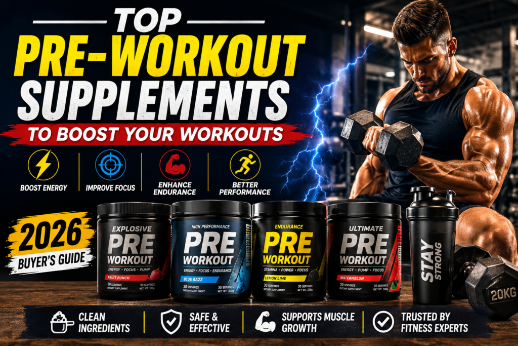 Top Pre-Workout Supplements to Boost Your Workouts