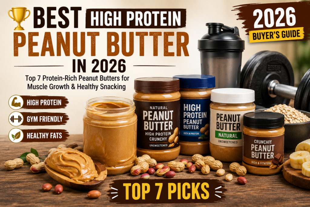 Best High Protein Peanut Butter in 2026