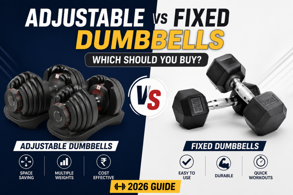 Adjustable vs Fixed Dumbbells – Which Should You Buy?