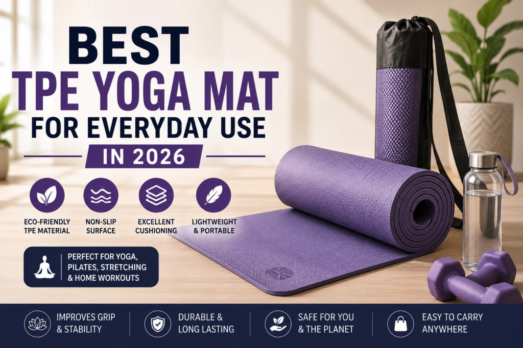 Best TPE Yoga Mat for Everyday Use in 2026