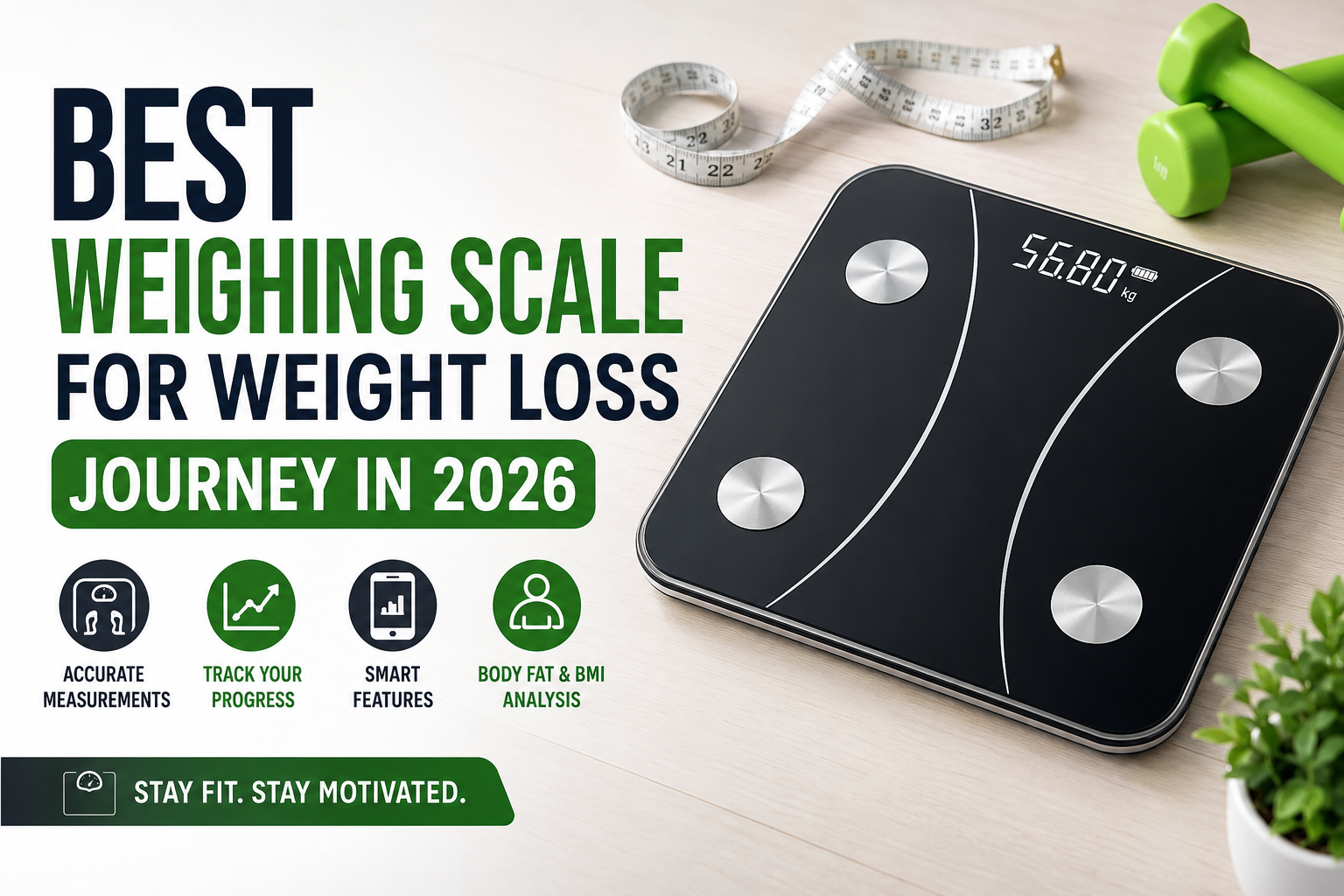 Best Weighing Scale for Weight Loss Journey in 2026